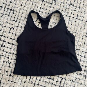 Old Navy Black Racerback Tank Top